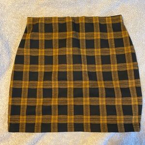 Plaid Mini Skirt